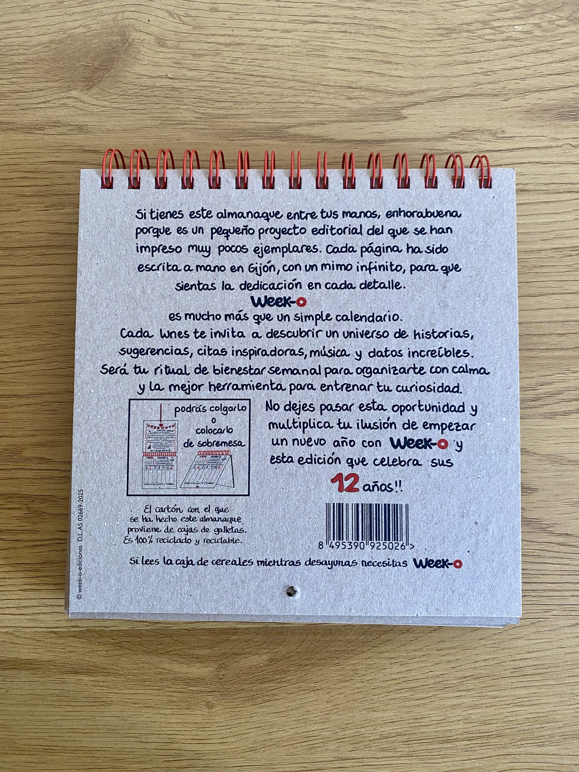 Pack ahorro 3 almanaques week-o 2026 - Imagen 4